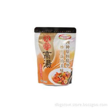Fast Food Plastic Ziplock Bags , Food Grade Standing Pouch